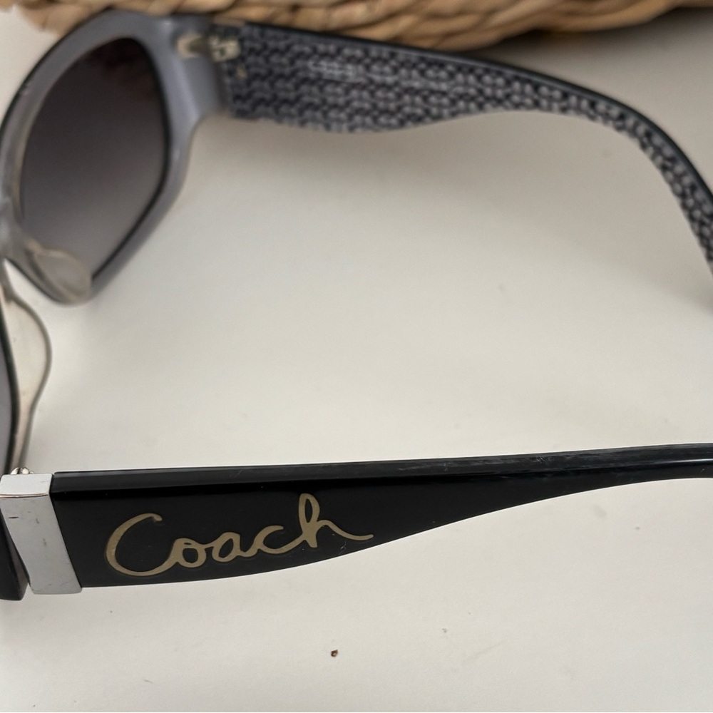 Coach Women's Sunglasses Frame Only Whitney (S495) Black Wrap 57 mm